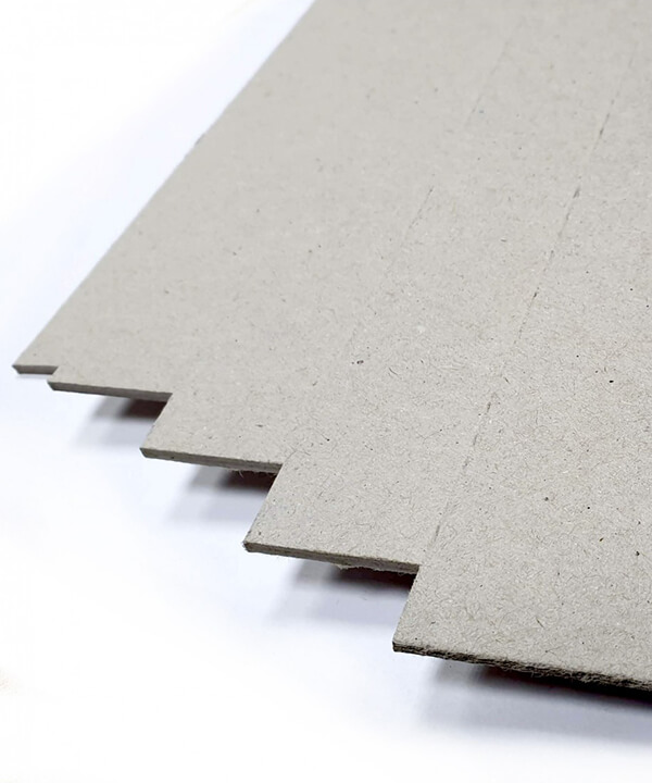 Cartón Piedra Gris 77x110cm - Sello Papeles y Cartones
